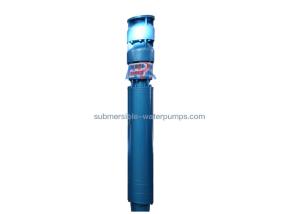 China Submersible 10 Inch Electric Water Pump 49m 45kw 60hp Power Cast Iron Material factory