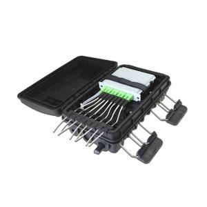 China 1x8 PLC Splitter 24 Port Fiber Termination Box Waterproof IP65 factory