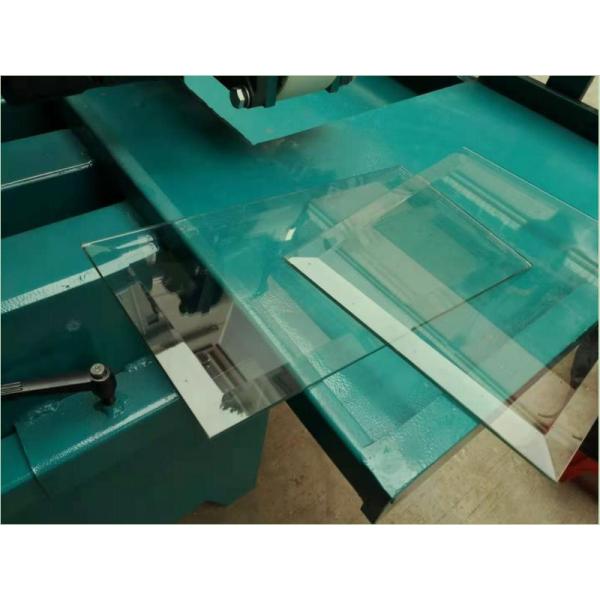 Portable Toughened Round Glass Edge Polishing Machine Mirror Straight Line Edging Beveling Processing Machine