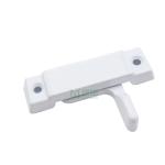 Small White Color Crescent Locks Aluminum Alloy With Powder Coated Surface
