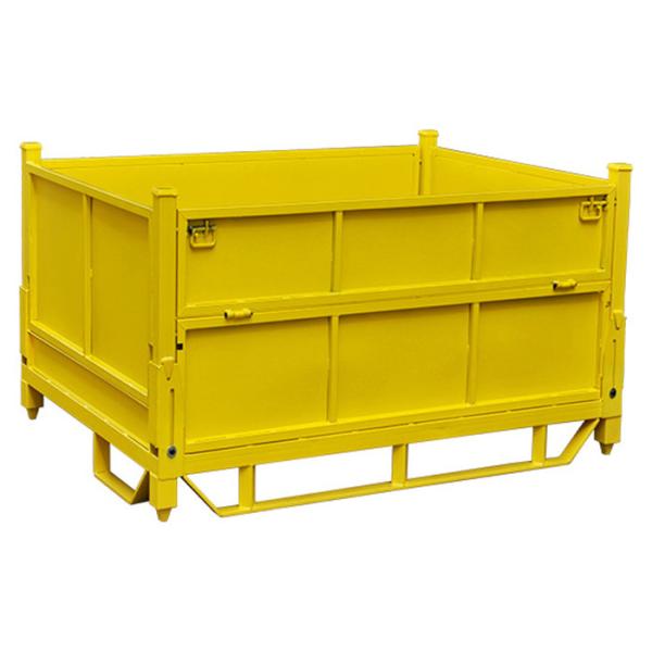 China Anti Corrosion Lockable Metal Pallet Cage 2000kg factory