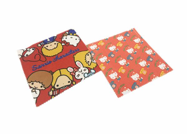 Custom Logo / Color Microfiber Cleaning Cloth For Glasses / Spectacle