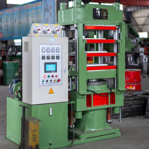 Blue EPDM Vibration Damper Vulcanizing Press Machine for Precise Rubber Vulcanization