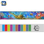 Straight 3D Lenticular Ruler For Promotional Gift Stationery Custom Shape