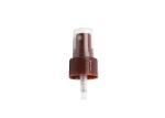 Ribbed Closure 24mm Fine Mist Pump Sprayer Non Corrosive