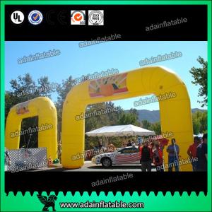 China Yellow Inflatable Square Arch factory