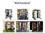 Black Home Commercial Use Multi Station Equipment Multi Function Gym