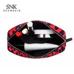 Digital Printing Lady Portable Polyester Cosmetic Bag For Travel
