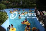 Different Length Water Park Lazy River Equipment Pump Power Commercial Use