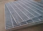 1100*6000mm Serrated Steel Grating , Floor Forge Walkway Steel Grating