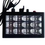 High Power LED Strobe Light 12pcs*1W RGB LED 18PCS Optional Strobe Disco Light