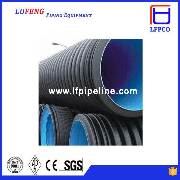 PE flexible corrugated hose flexible hdpe pipe
