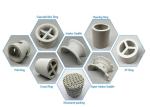 Alkali Resistant Ceramic Pall Ring Packing