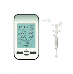 China For Professional Weather Station Indoor And Outdoor LCD Display factory