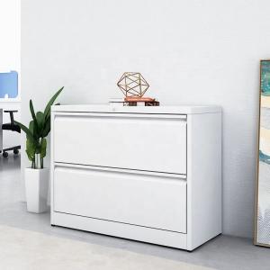 China White A4 FC File 2 Drawer Lateral File Cabinet Metal Drawing Filing Cardboard factory