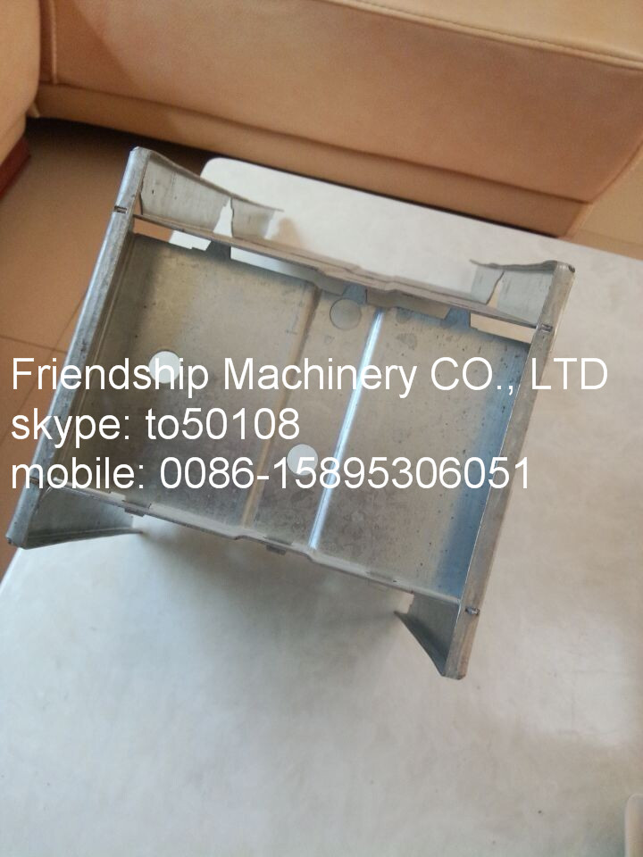 11Kw GI 2MM Thickness VCD (fire resisting damper) Frame Roll Forming Machinery For Making Fire Damper Frame 292mm