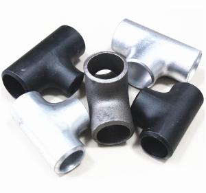 China Black Primer ASME B16.9 A420 WPL3 Carbon Steel Tee factory