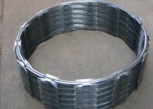 China Hot Dip Galvanized Concertina Razor Wire CBT-65 Stainless Steel High Security factory