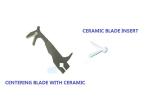Centering Blade Textile Weaving Loom Accessories With Ceramic Smooth Weaving