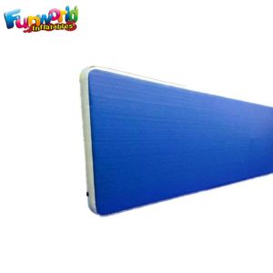 Drop-down fabric Air Track Gym Mat Inflatable Mattresses 10m x 2m
