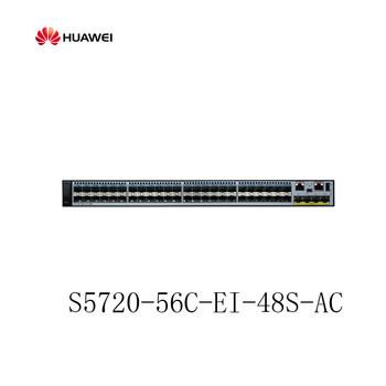 S5720-56C-EI-48S-AC Huawei S5720 Series Switch With 1 Interface Slot 4 10 Gig SFP+