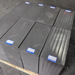 Vibration Graphite Black Extruded Isostatic Graphite Block 40 HSD Hardness
