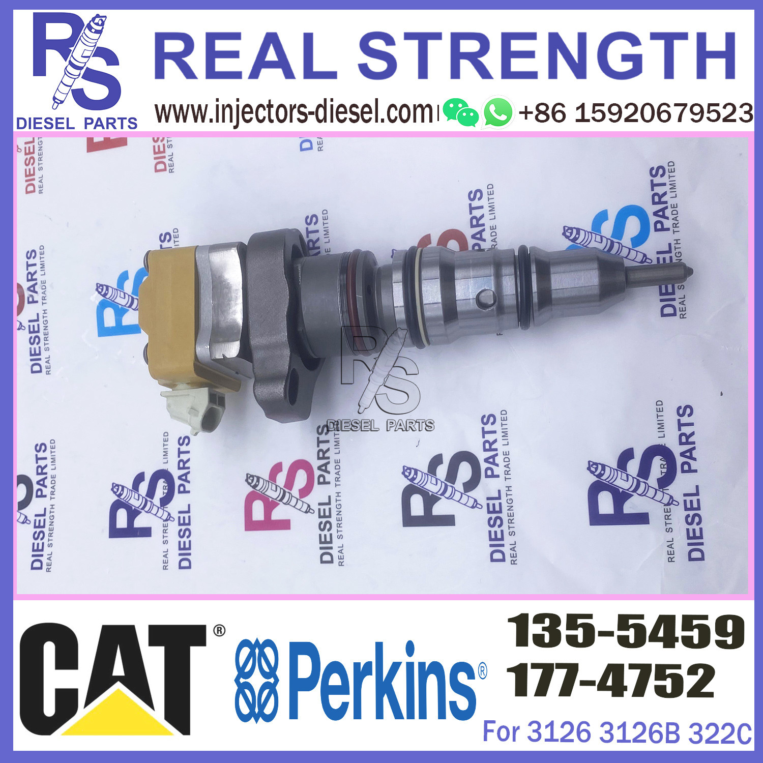 3126 Diesel engine fuel injector 135-5459 1355459 diesel injector assembly fuel injection spare parts 135-5459