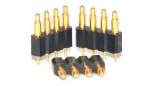 China High Current Miniature Pogo Pins Ball Strucutred Secure Soldering factory