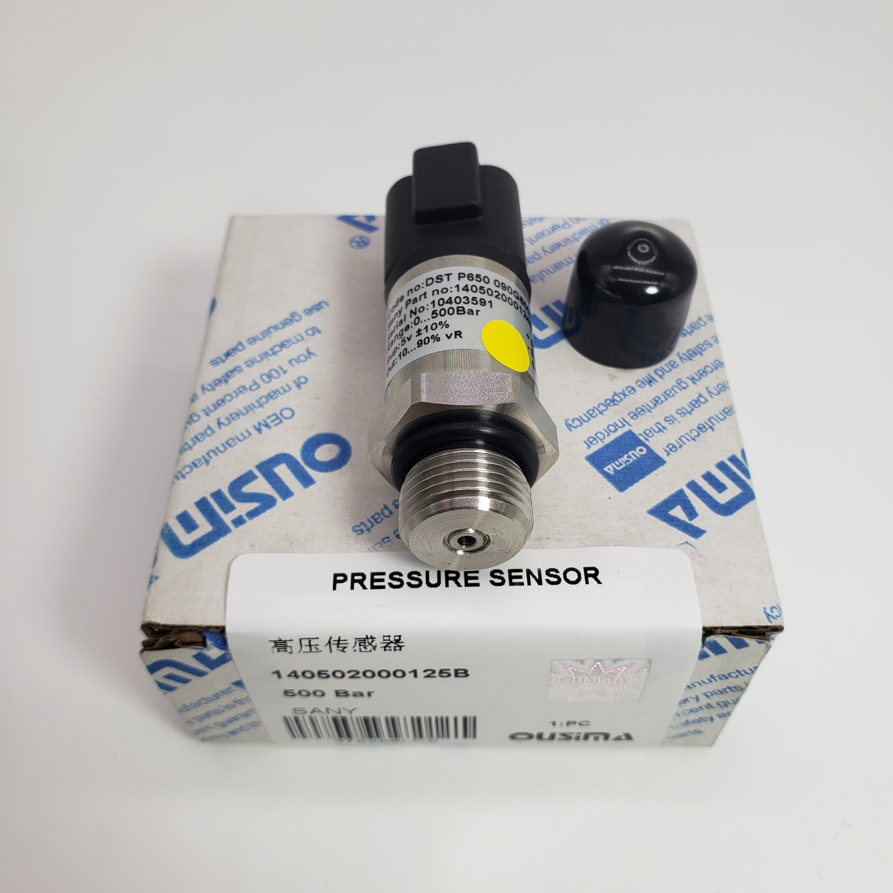 High Pressure Sensor 140502000125B 500 Bar For SANY