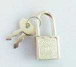 Zinc Alloy Square Small Stationery Lock