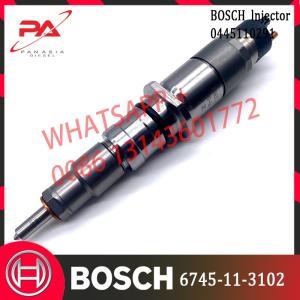 China 0445120236 6745-11-3102 Common Rail Diesel Fuel Injector QSL9 QSC8.3 3973060 5263308 factory