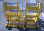 132kg Galvanized Rustproof Modular Vehicle Barriers