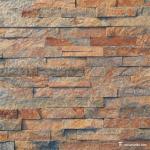Natural stone Slate Culture Stone Brown Copper Quartzite Cultured Stone