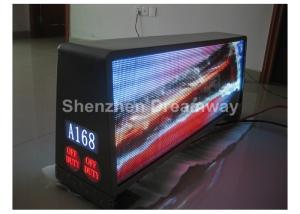 China Taxi Top LED Display 5mm Pixel Pitch SMD3528 LED Epistar 1R1G1B factory