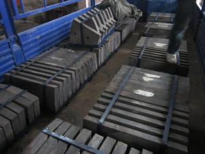 China Casting Soundness Cr26 White Iron Shell Mill Liners With More Than HRC56 Hardness And AK10J factory