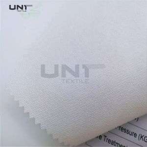 Polyester Plain Thermal Bonded Non Woven Interlining Flocked Pattern