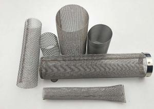 China ISO14001 Food Grade Stainless Steel Wire Mesh Cylinder Filter Mesh 0.5-200microns factory