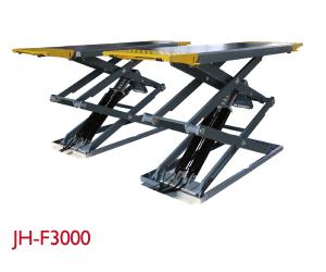 China Stable Platform Automotive Scissor Lift , Portable Scissor Car Lift High Adapter factory