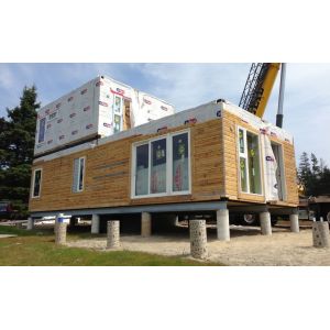 Modular Buildings Prefab House Expandable Container Light Gauge Steel Villa