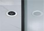 Shower Cabins White Acrylic ABS Tray2000*1160*2150mm black aluminium front open