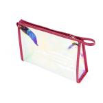 Hologram Laser Logo Toiletry Bag Lady Travel Storage Pouch Bag