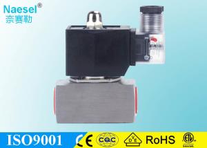 China Stainless Steel Pilot Operated Directional Control Valve For Steam Boiler factory