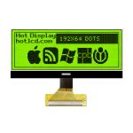 192X64 36PIN LCD Graphic Module , IST3020 Chip On Glass Display HTG19264A