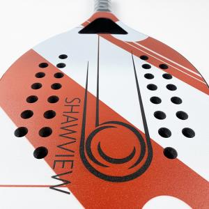 China Mid Balance Tennis Paddle 3k Carbon EVA 13 Beach Paddle Ball Racket factory
