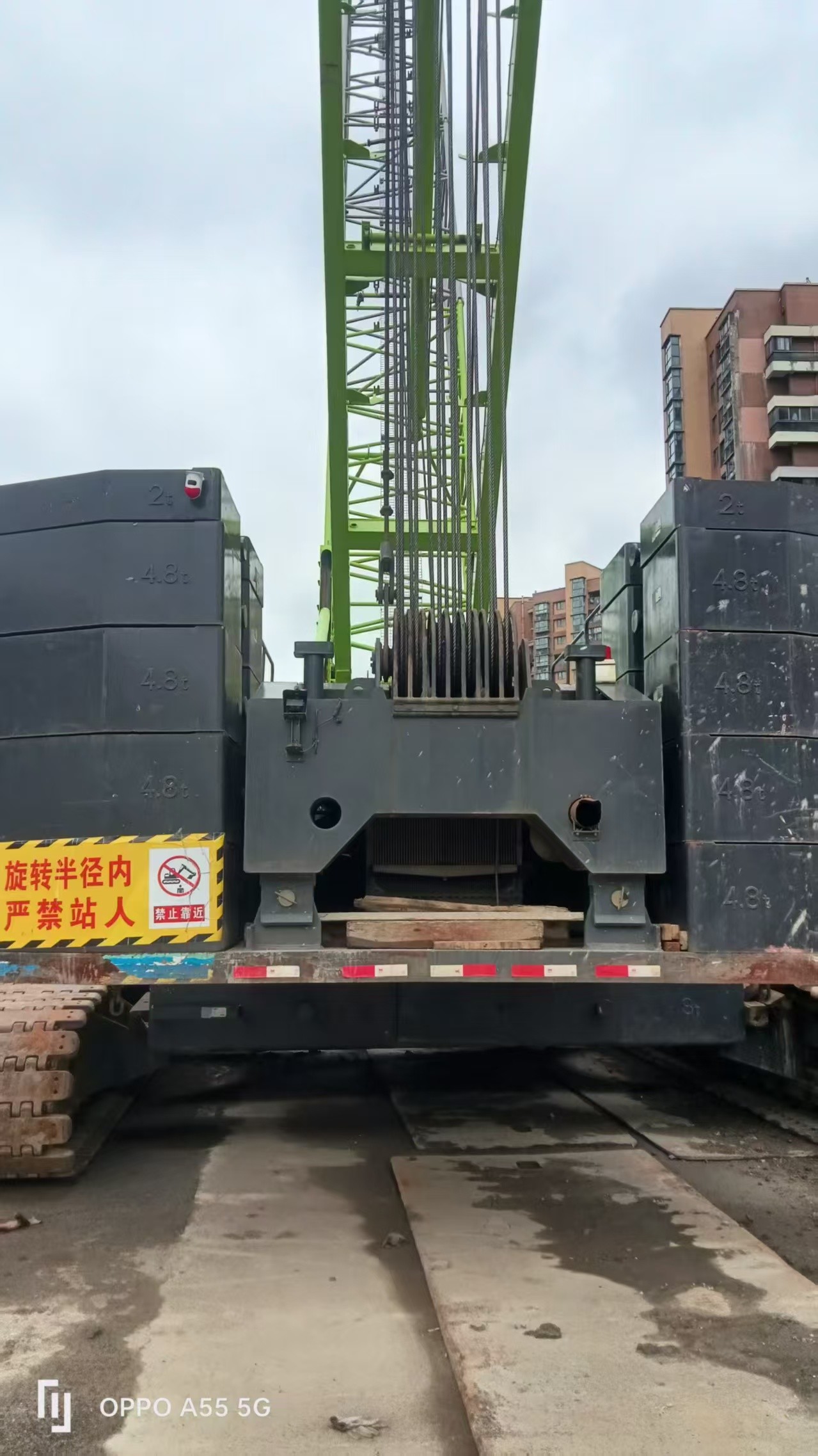 Lifting Machinery 150 Ton Crawler Crane ZCC1500V High Quality with After-sales Service
