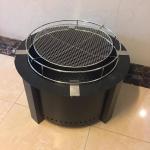30" Smokeless Fire Stove Double Wall Stainless Steel Material Fire Pit