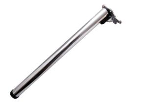 China Iron Folding Metal Table Frame Legs Dia 50mm With Chrome Plated / Nickel Wire factory