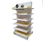 Factory Cost Export shelves supermarket rack light duty metallic rack display