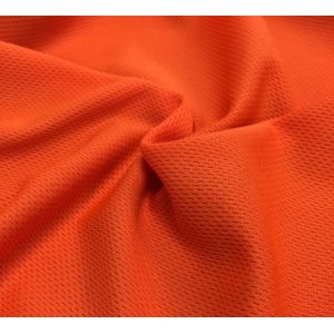 100% polyester wicking high quality of smooth handfeel big mesh eyeylet knitted