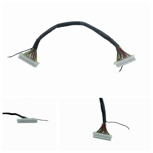 Waterproof Cable Harness Assembly 2r20p*2 140mm Power Wire Harness With